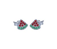 Silver Stud Earring STS-5724